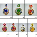 Mandakini Poshak With Mukut For Laddu Gopal -Pack of 7