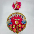 Mandakini Poshak With Mukut For Laddu Gopal
