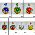 Mandakini Poshak With Mukut For Laddu Gopal -Pack of 7