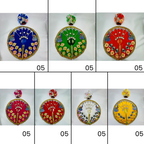 Mandakini Poshak With Mukut For Laddu Gopal -Pack of 7
