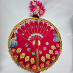 Mandakini Poshak With Mukut For Laddu Gopal
