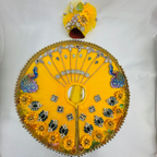 Mandakini Poshak With Mukut For Laddu Gopal