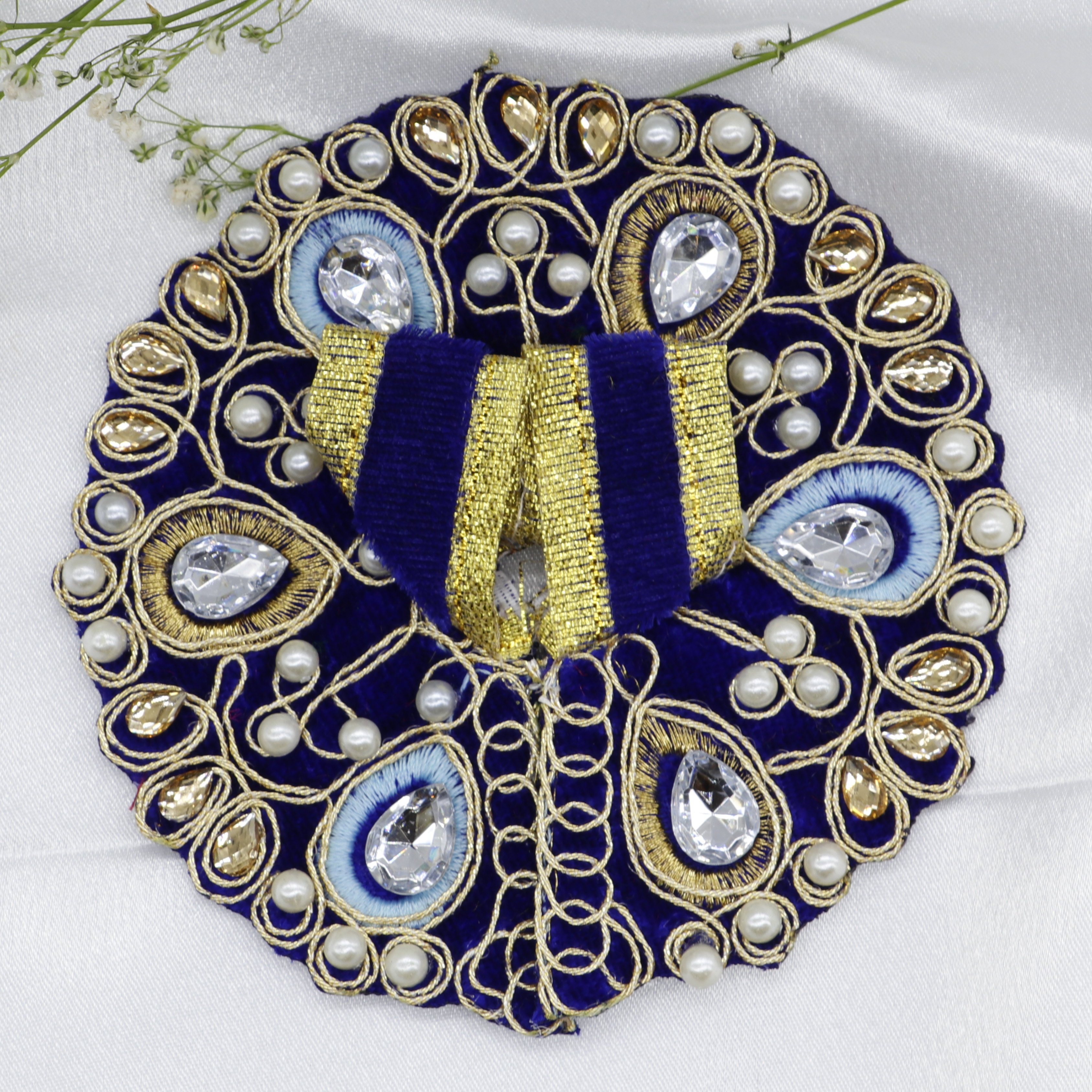 velvet Poshak for Laddu Gopal size 3