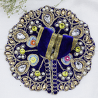 velvet Poshak for Laddu Gopal size 4