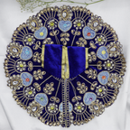 velvet Poshak for Laddu Gopal size 6